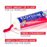 ELGYDIUM Kids & Junior Toothpaste range 50ml
