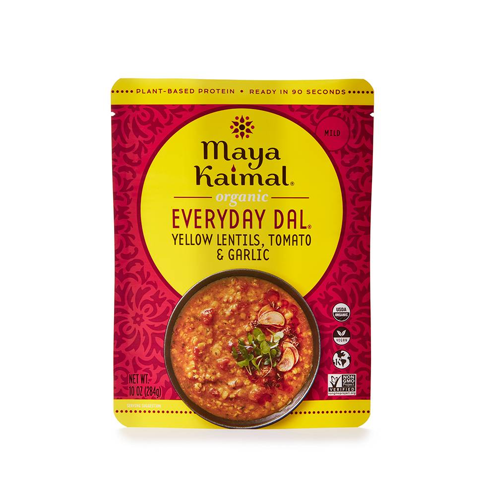 Organic Everyday Dal: Yellow Lentils, Tomato & Garlic