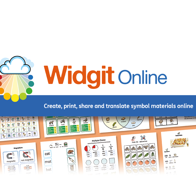 Widgit Online | Create, print, share and translate symbol materials online