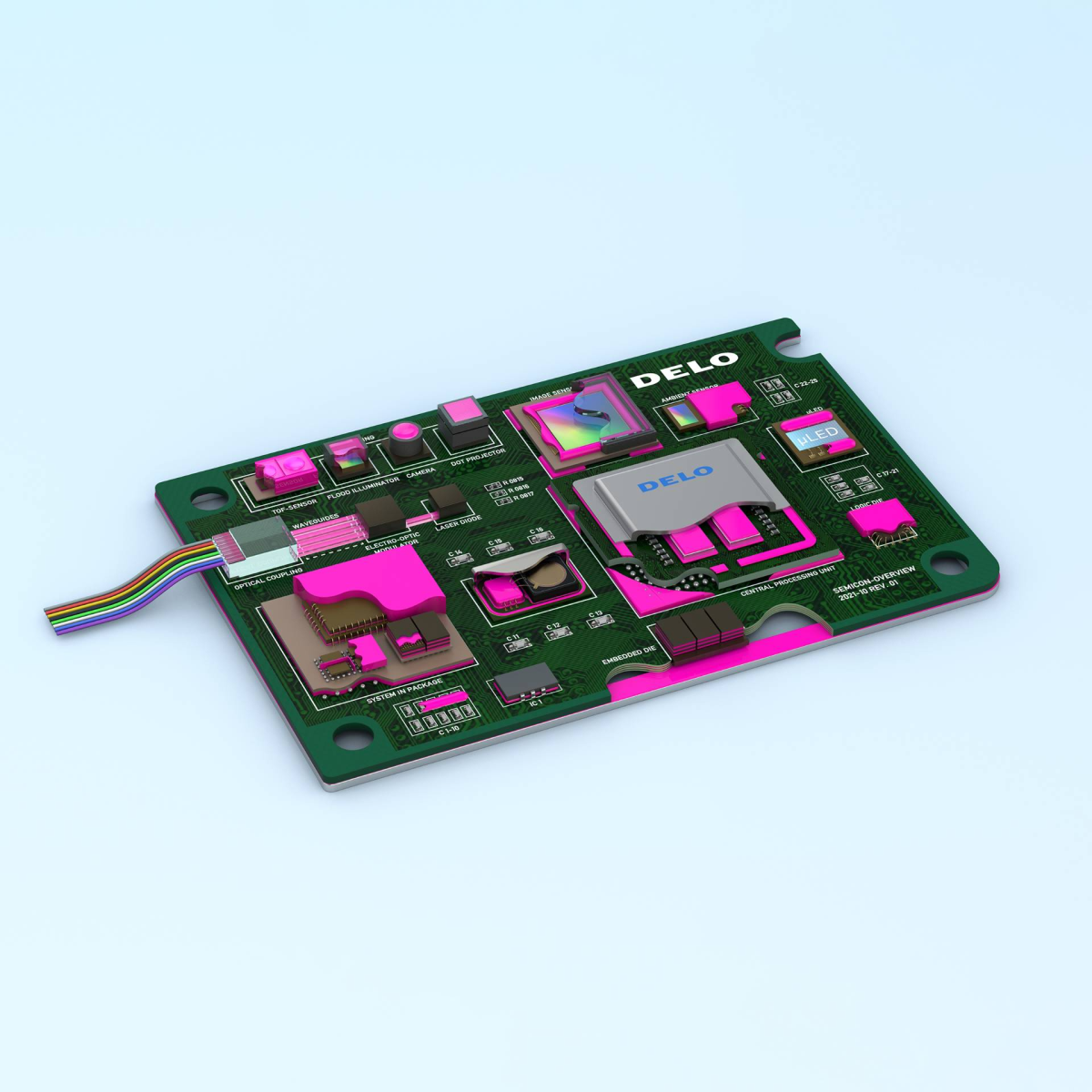 Adhesives for semiconductors