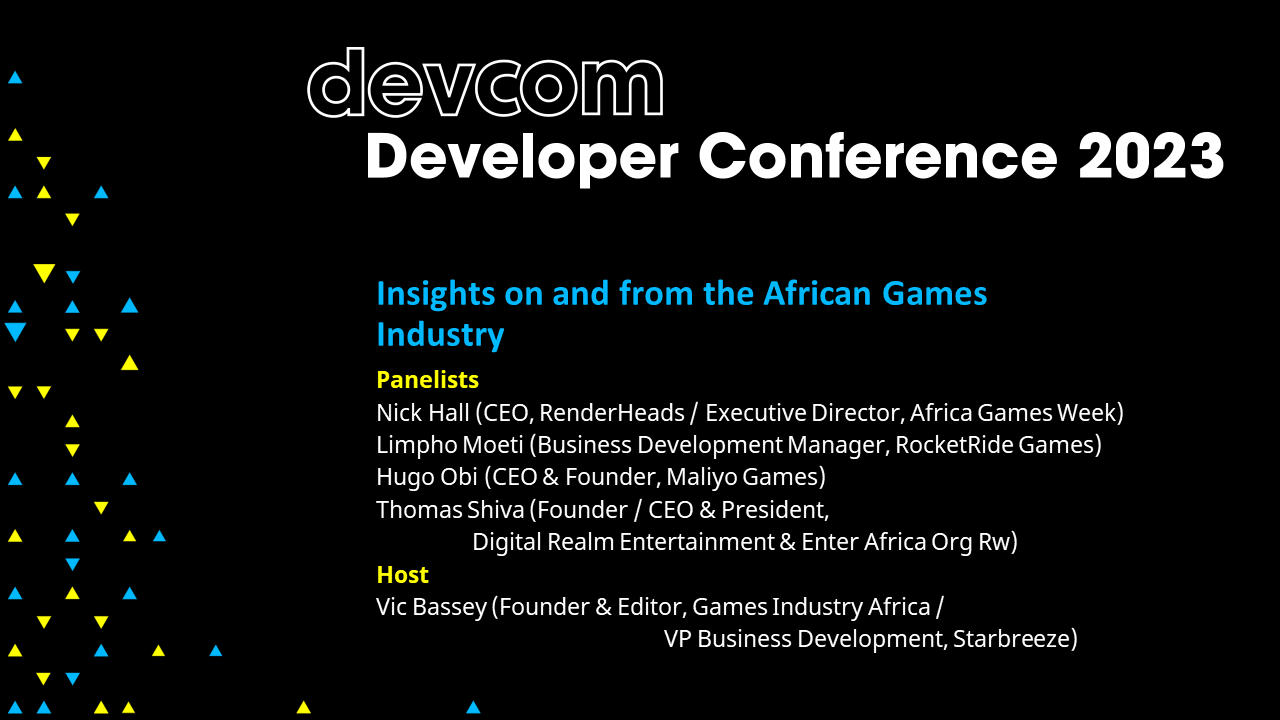Insights on and from the African Games Industry