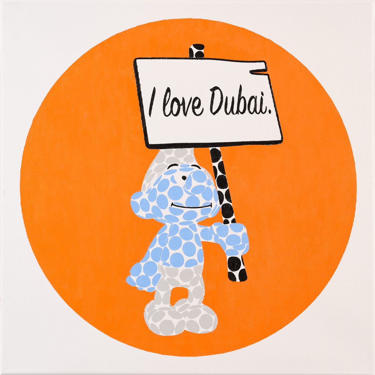Smurf - "I love Dubai"