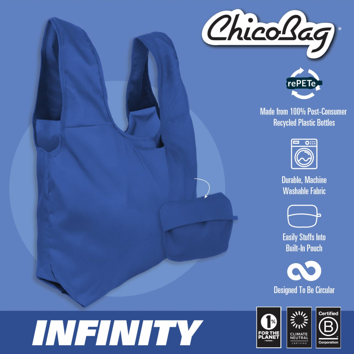 ChicoBag Infinity Reusable Tote