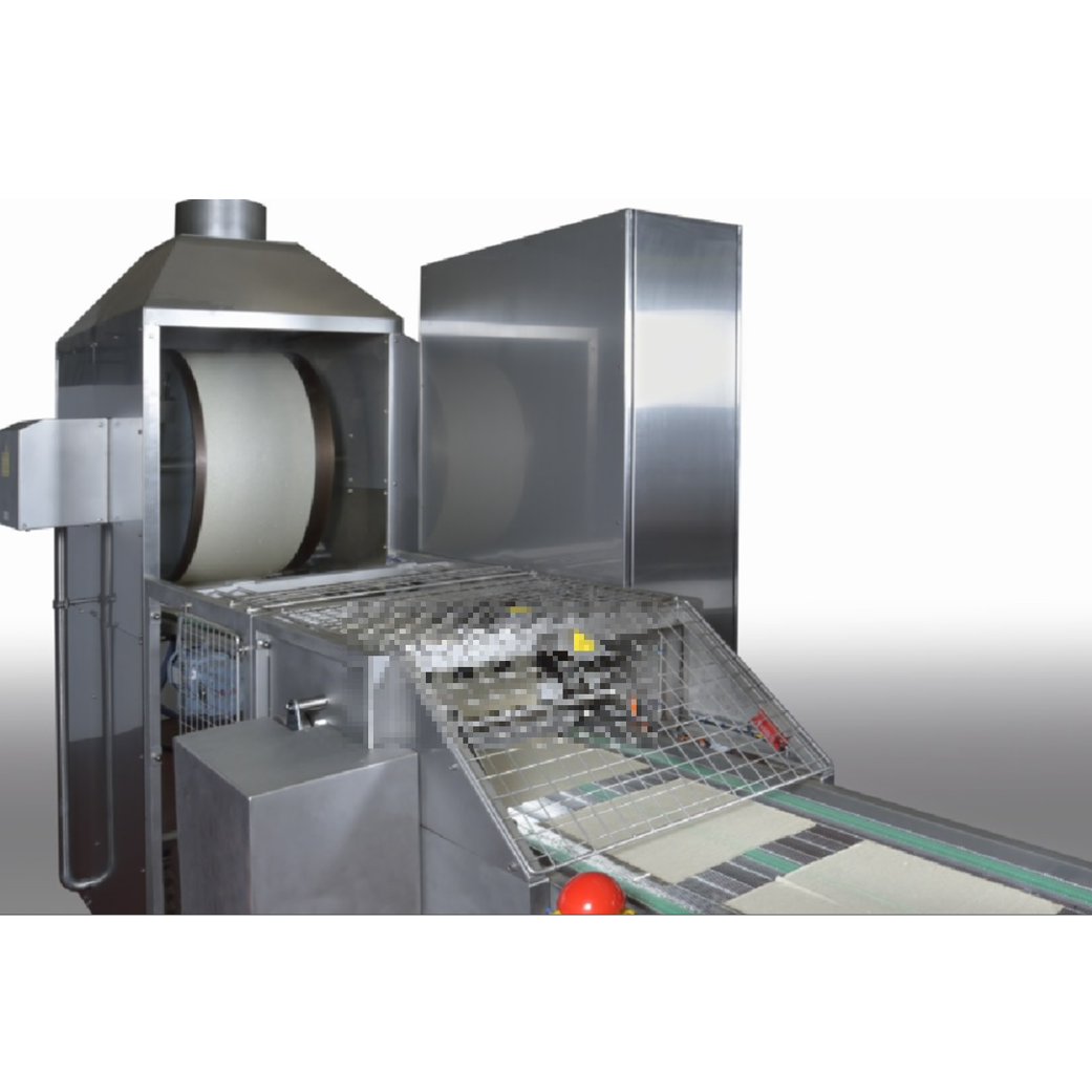 Cooking cylinder for bands of pastry leaves or crêpes