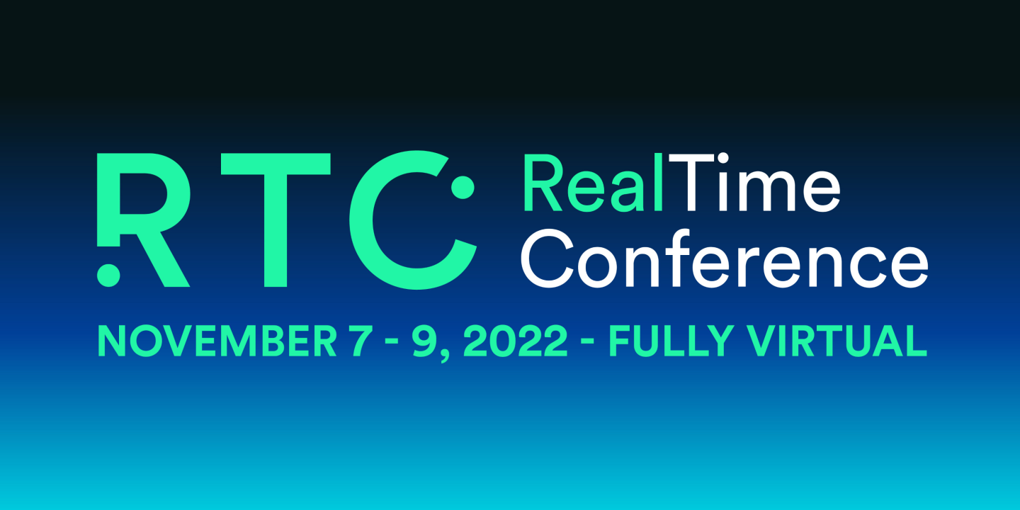 RealTime Conference: November 7-9, 2022
