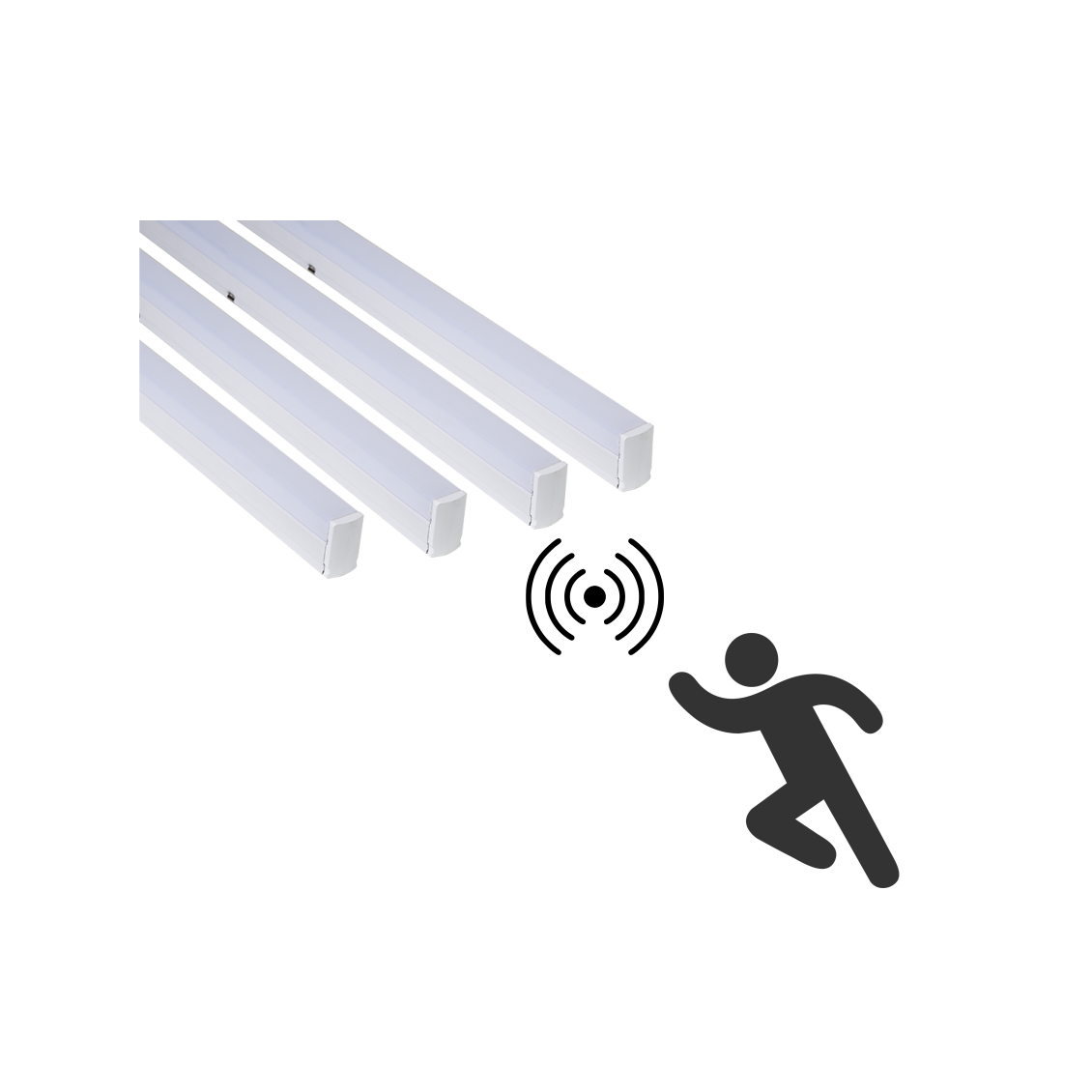 Motion Sensor Tubelight (On/Off) / Dimmable