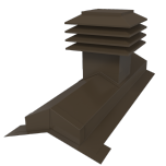 Système pour toit cathédrale de ventilation Maximum