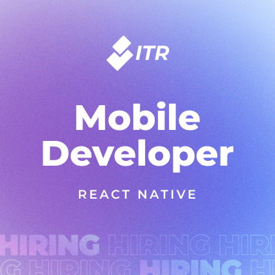 MOBILE DEVELOPER REACT NATIVE