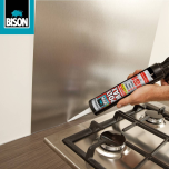 BISON POLY MAX® CRYSTAL EXPRESS Low VOC Transparent Construction Adhesive & Sealant