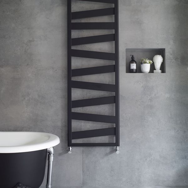 Ribbon design radiator elektrisch of cv radiator