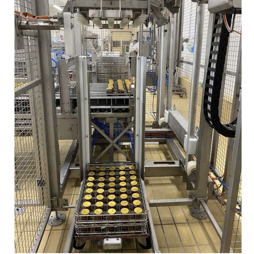 Enclayage automatique de pots