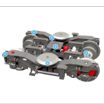 Spherical Bearing for Bogies