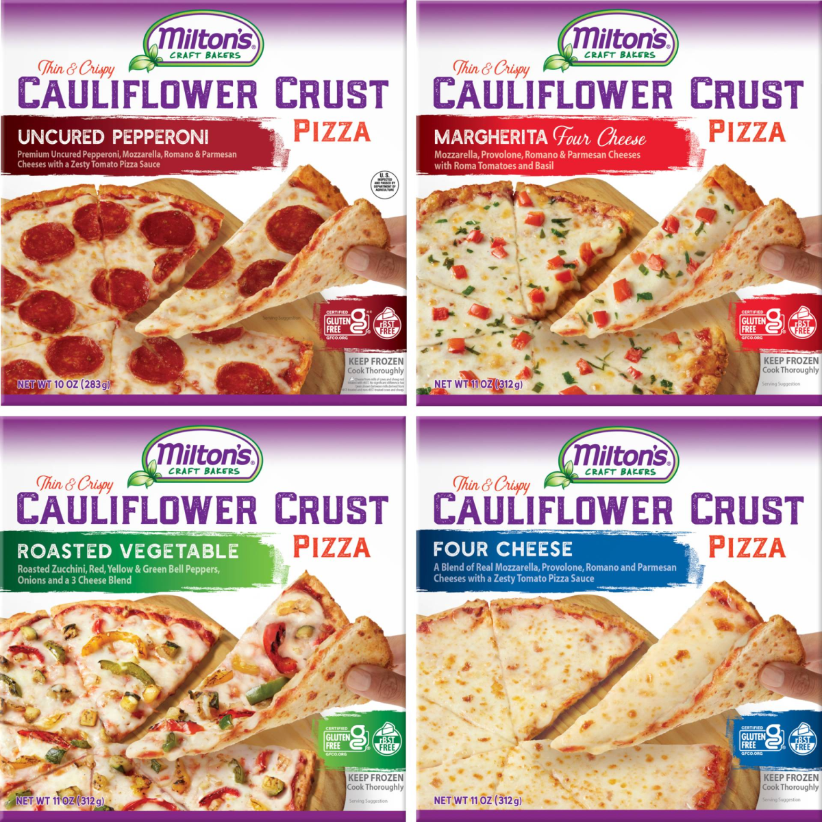 Cauliflower Crust Pizza