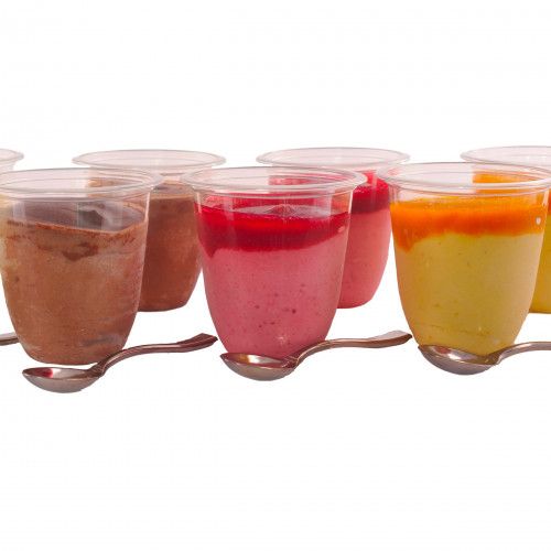 Vegan individual desserts