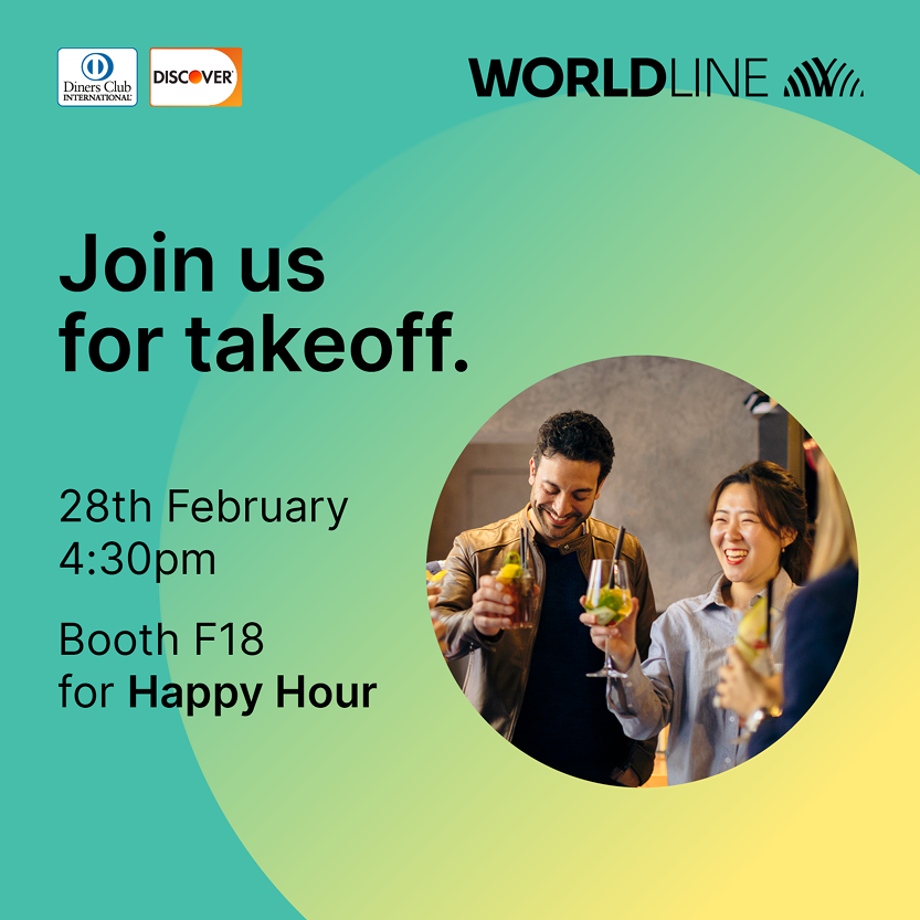 Worldline's Booth Happy Hour Drinks