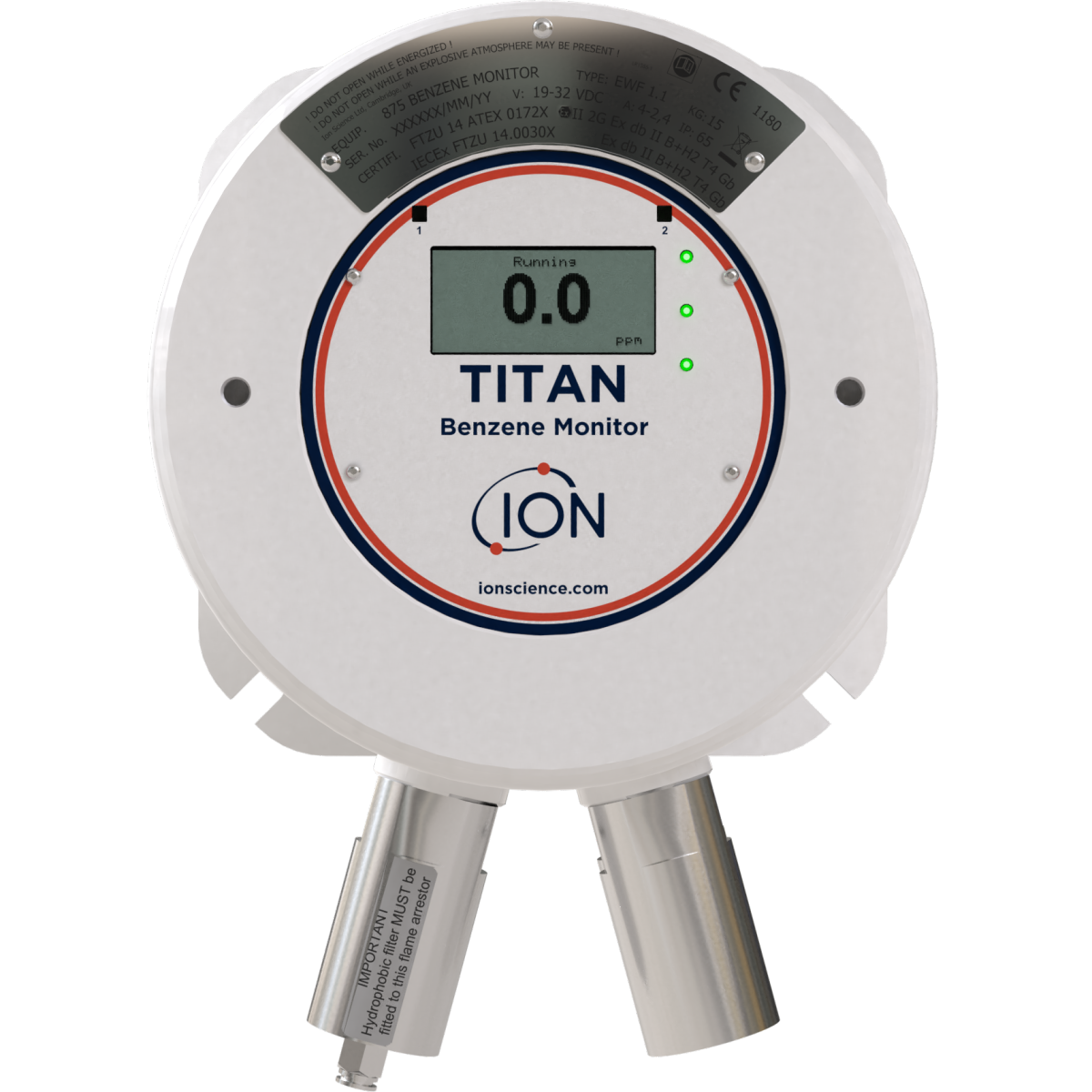 Titan Benzene Specific Gas Monitor