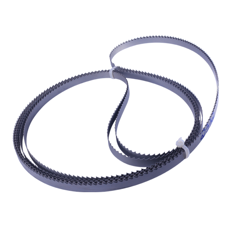 Serra fita estreita bimetálica