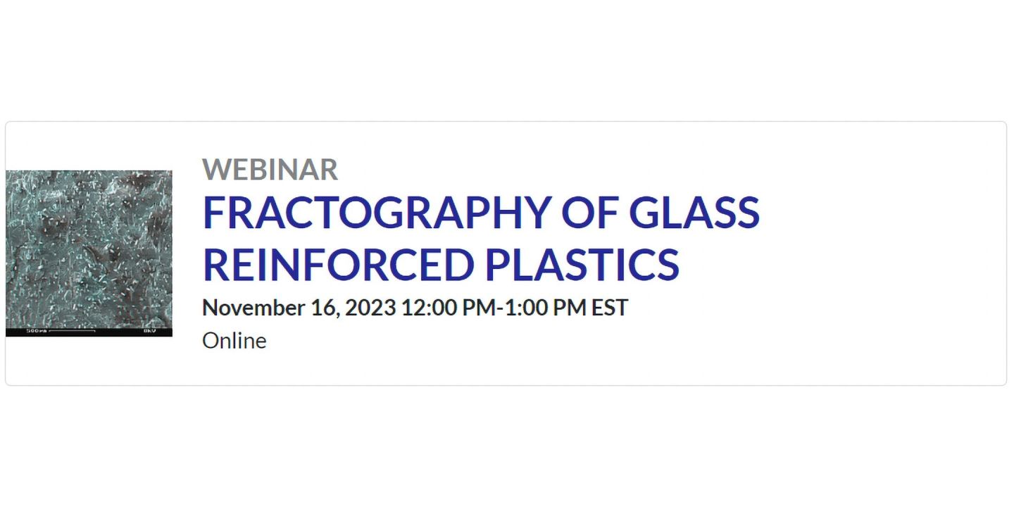 Fractography of Glass Reinforced Plastics