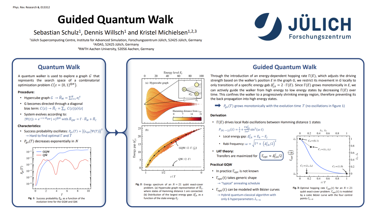 Guided Quantum Walk (Best Poster Finalist)