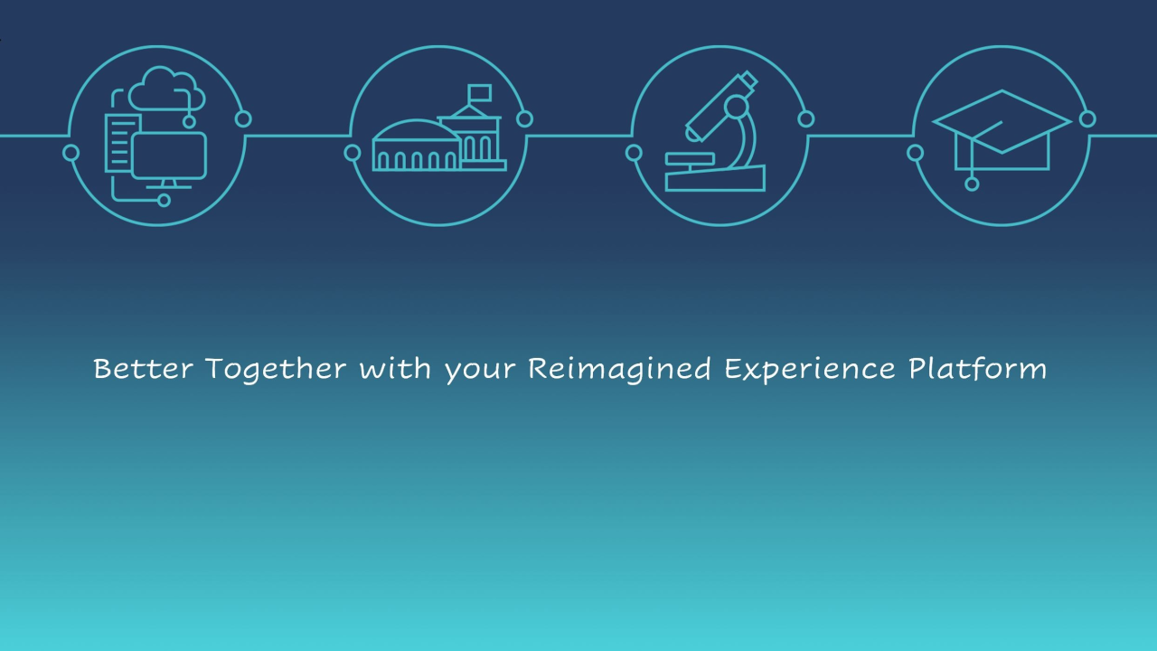 Better Together with your Reimagined Experience Platform