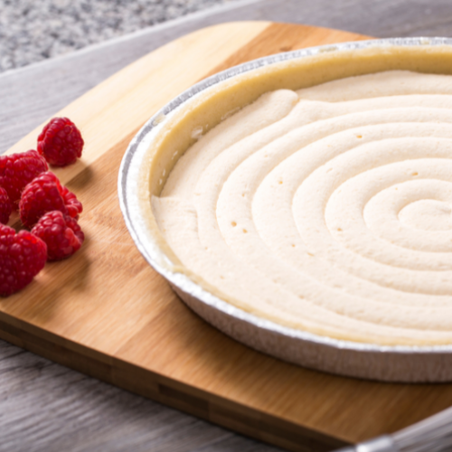 Fond de Tarte Garni - Pâte Sucrée Crème Légère