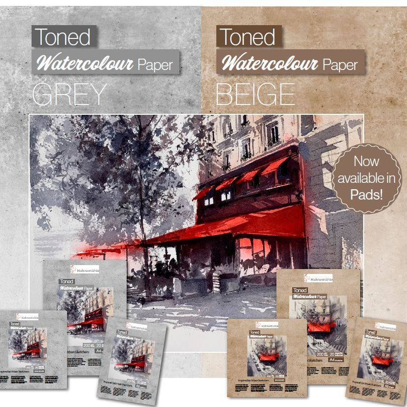 Hahnemühle Toned Watercolor Pads