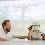 Virtual Reality therapy system CUREO