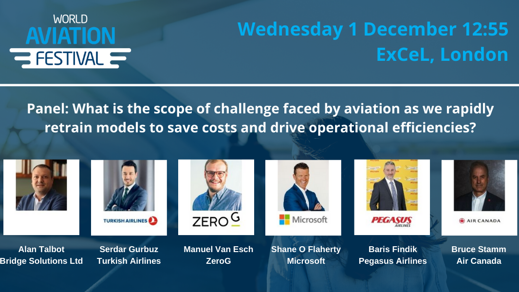 Panel: What is the scope of challenge faced by aviation as we rapidly retrain models to save costs and drive operational efficiencies?