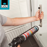 BISON POLY MAX® CRYSTAL EXPRESS Low VOC Transparent Construction Adhesive & Sealant