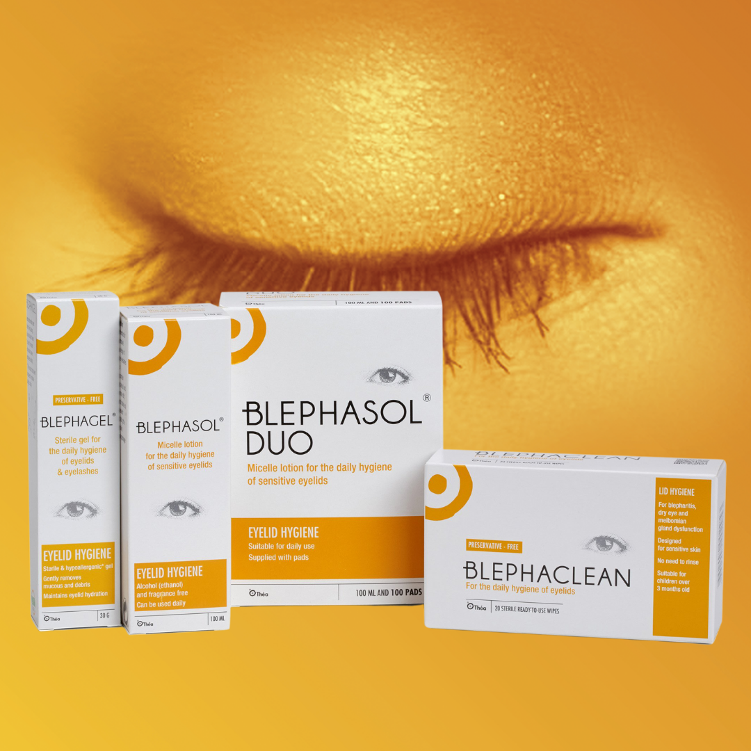 Théa Eye Lid Cleansing Range