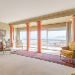 In Lapa with terrace and river front view