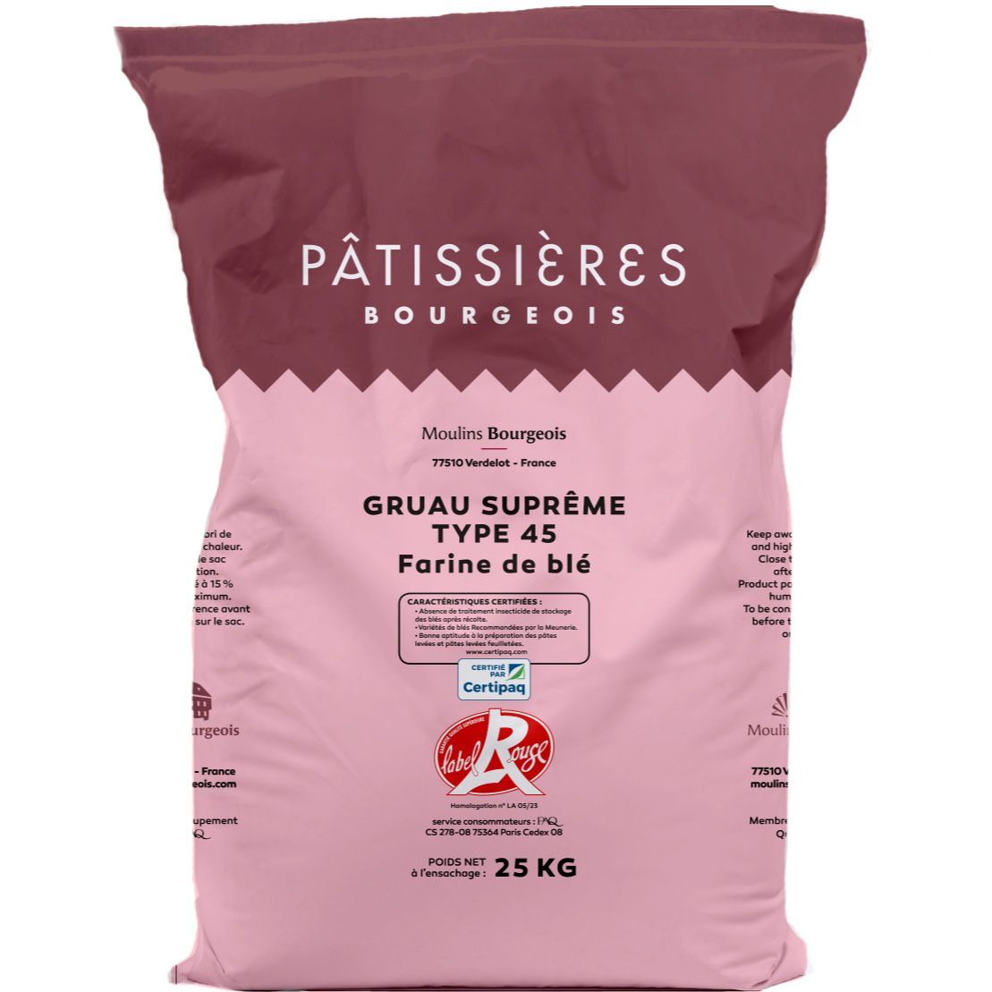 Farine de gruau T45 Label Rouge