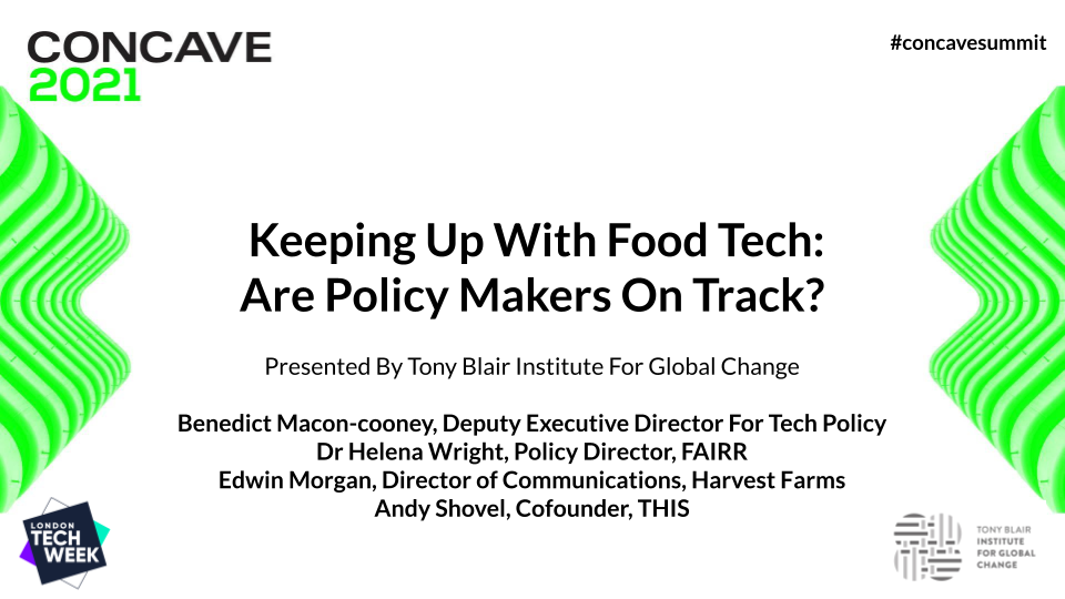 Keeping up with Foodtech: Are Policymakers on Track?