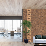 Portuguese Side Walk - Cork Wall Design