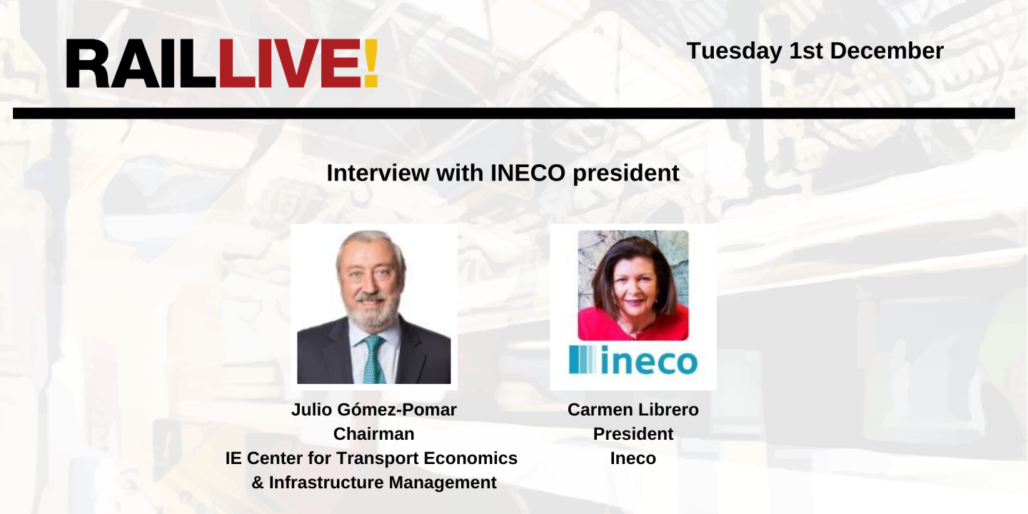 Ineco, actor of railway modernisation in all five continents