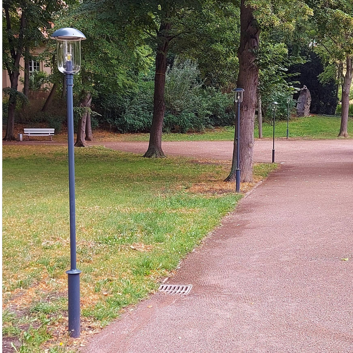 Rekonstruktion nach historischer Vorlage - Frisches Licht im Kurpark in Bad Lauchstädt