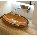 Szkilnik Design Luxury wooden washbasin model Lagoon
