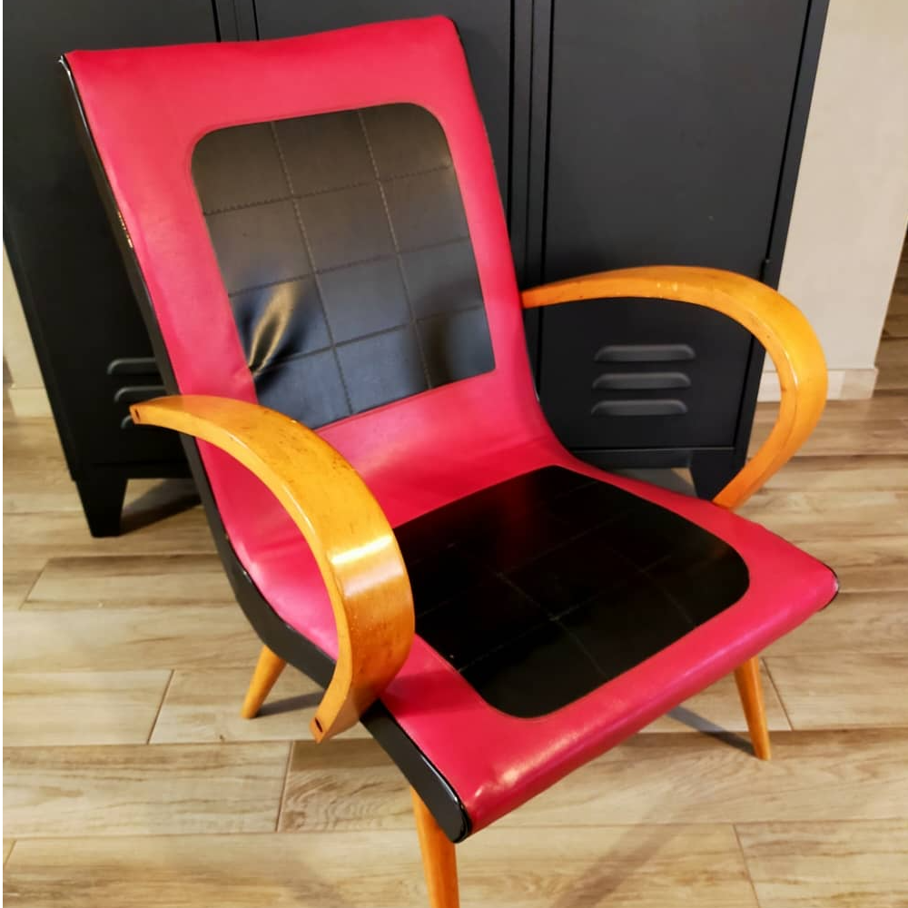 Sélection de fauteuils design et vintage, chinés et entièrement restaurés