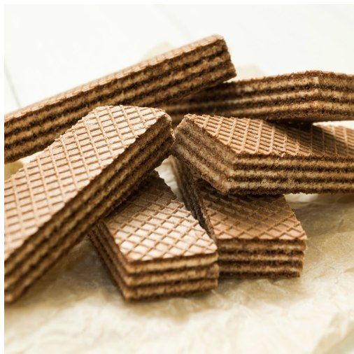 Cocoa wafer