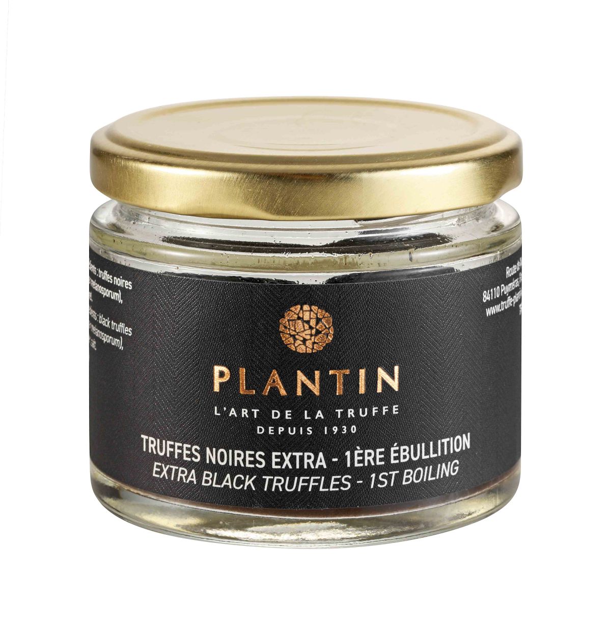 Truffes noires brossées extra - 1ère ébullition - 52,5g