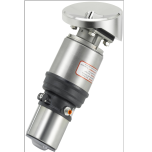 Type 2105 - Tank bottom diaphragm valve with pneumatic actuator in stainless steel (Type ELEMENT) for decentralised automation