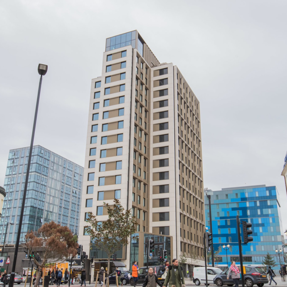 Dekton by Cosentino Selected for the Exterior Façade of Redeveloped Vantage Point Archway Tower