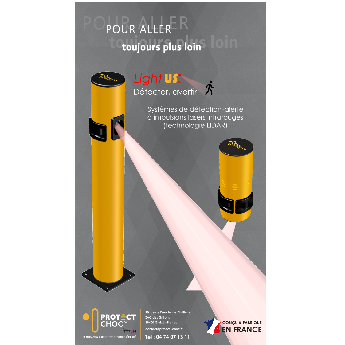 LightUs - Systèmes de détection-alerte pour aller toujours plus loin