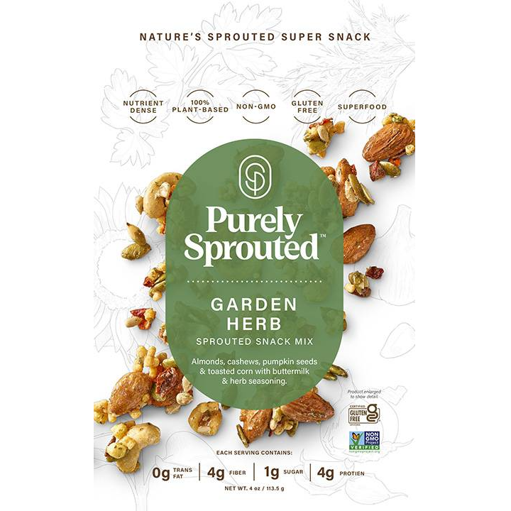 Garden Herb Sprouted Snack Mix