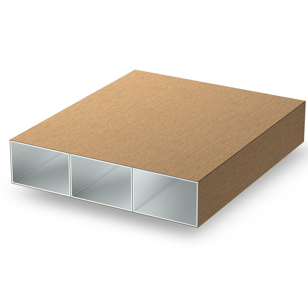 Planeo 4062 profile in hybrid wood