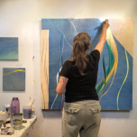 Unprimed Basswood Oversized Painting Panels: Sizes 12"x48" up to 48"x72"