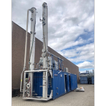 Amine scrubber upgrading