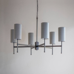 Stem Chandelier with Silk
