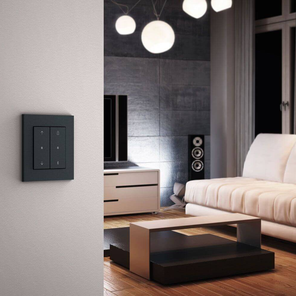 Gira System 3000 - Light, blind & temparature control