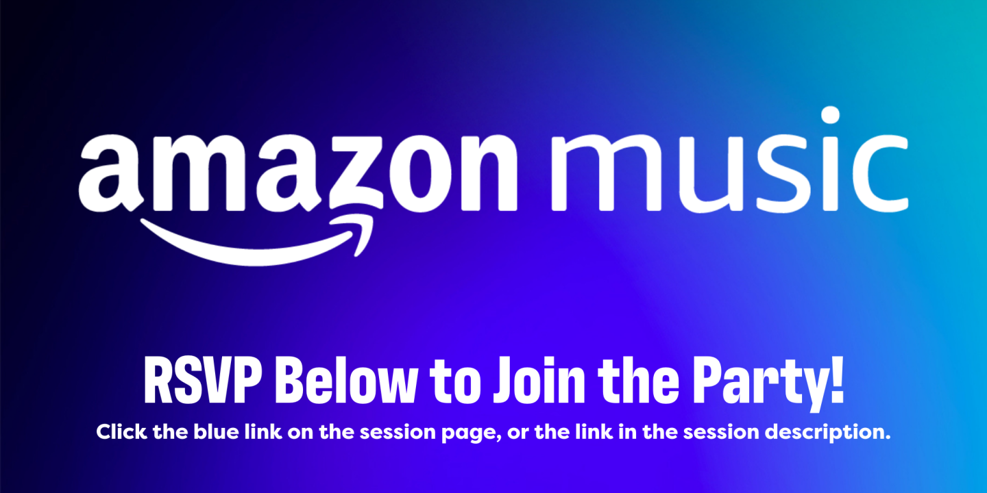 Amazon Music's Podcast Movement Virtual Closing Party!
